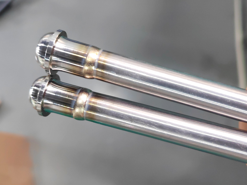 Welding sample display